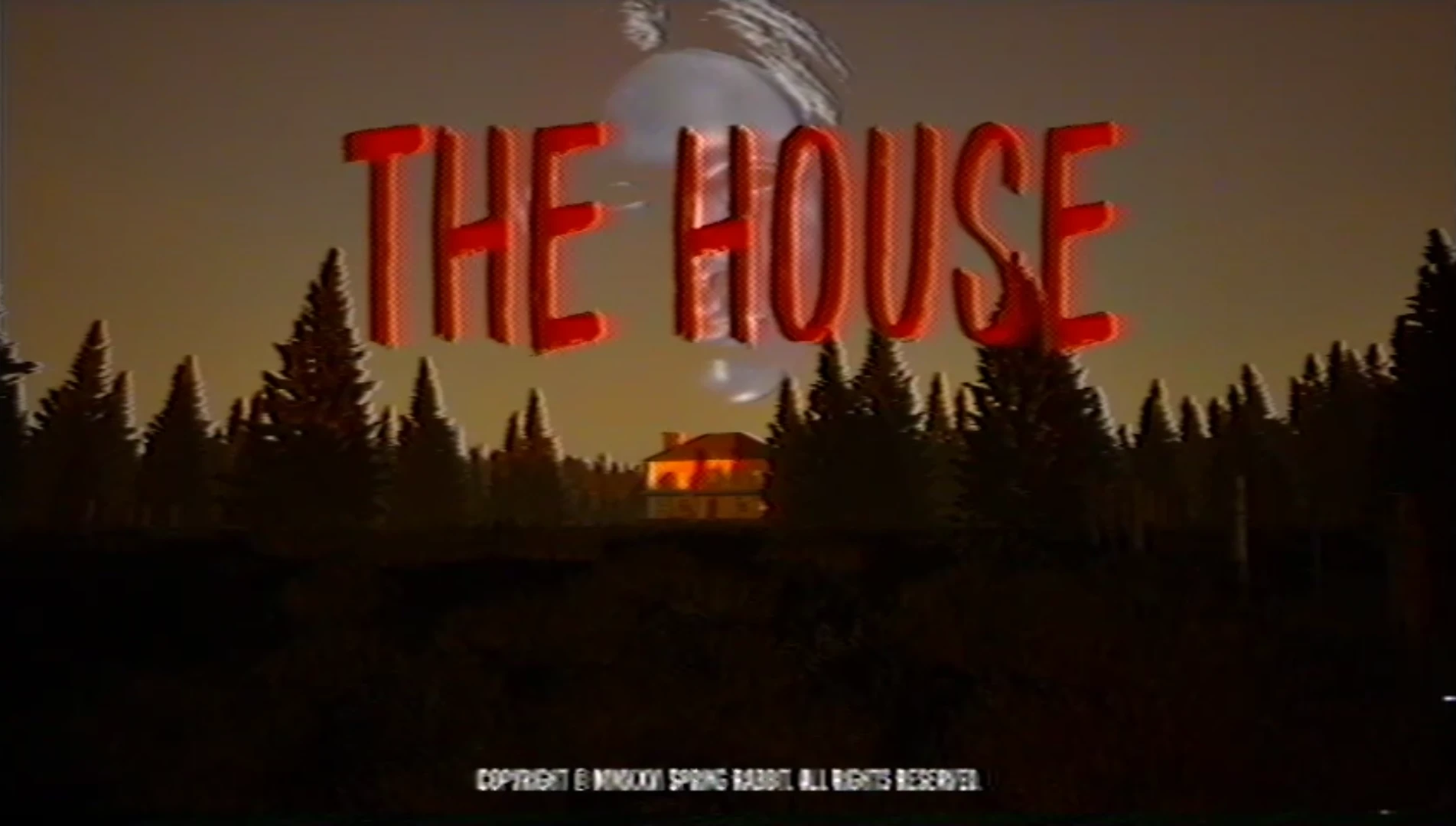 The House title screen